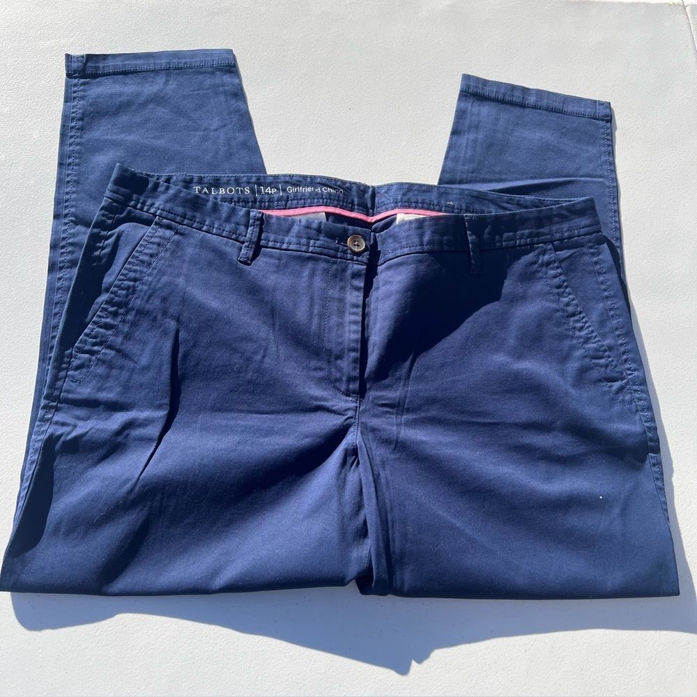 Talbots Navy Blue Women's Pants 14